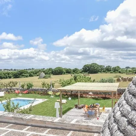 Trulli Alma Viva Con Piscina 别墅 *