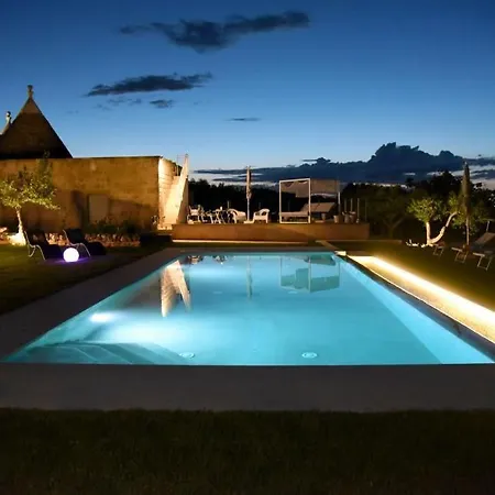 Trulli Alma Viva Con Piscina 别墅 *