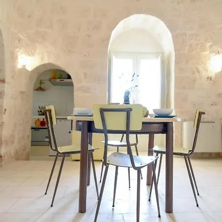 别墅 Trulli Alma Viva Con Piscina *