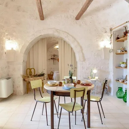 别墅 Trulli Alma Viva Con Piscina 奥斯图尼