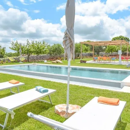 Trulli Alma Viva Con Piscina 别墅 *