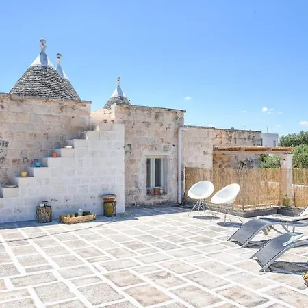 Trulli Alma Viva Con Piscina 别墅