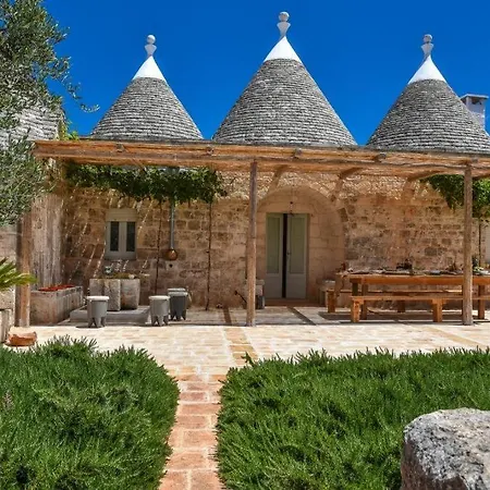 Villa Trulli Alma Viva Con Piscina *